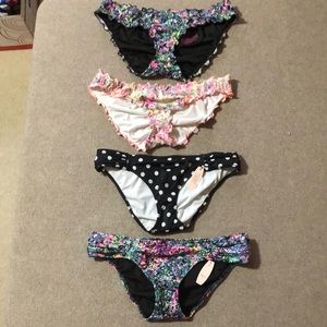VICTORIA SECRET Lot if 4 Bikini bottoms